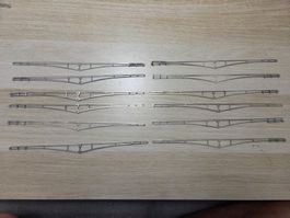 Märklin 12 x 7013 Fahrdrahtstück H0