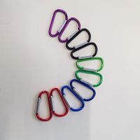 Schlüsselanhänger, Karabinerhaken klein, Multicolor