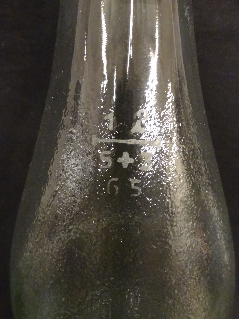 Bicchieri, Caraffe & Bottiglie: alte Flasche LUPO LIMONADE 1965 – Usato da Kerzers venduto da Flaschenposten 6