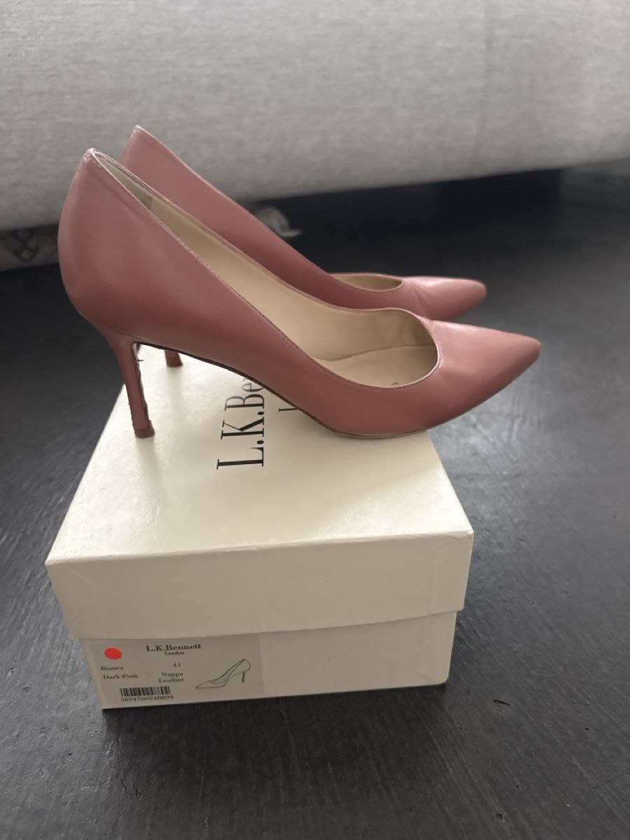 Scarpe da donna: LK Bennett Pumps Pink Leather Size 41 – Usato da Basel venduto da zestrila 1