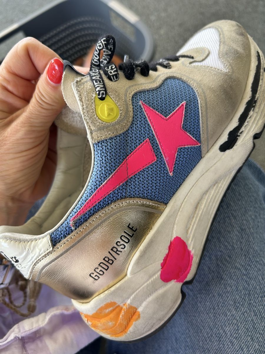 Golden Goose Scarpe da donna: Baskets Golden Goose Running multicolore taille 36 – Usato da Lully VD venduto da Garance040 3