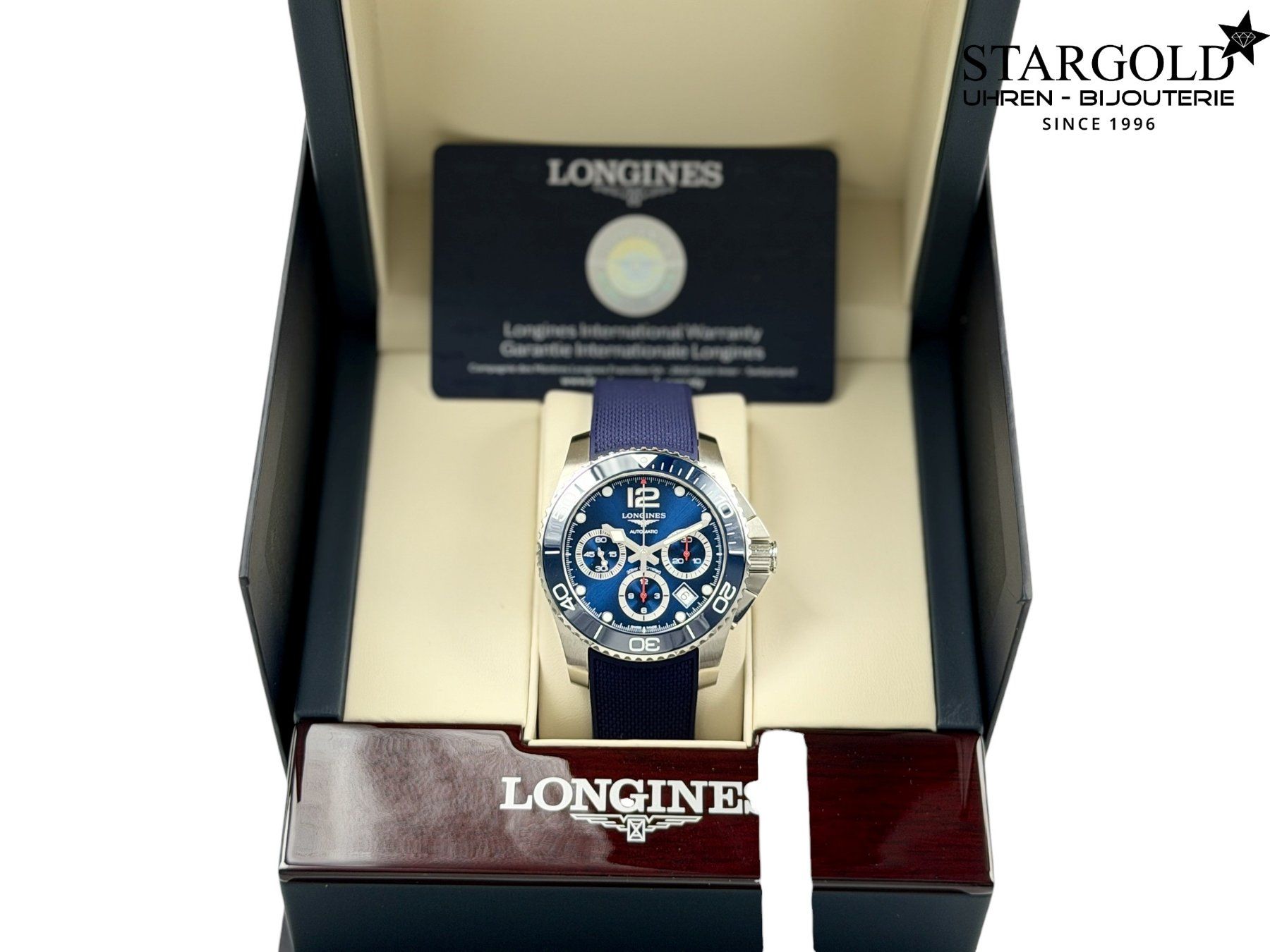 Longines Orologi: Longines HydroConquest Chronograph - L3.883.4.96.9 – Usato da Zürich venduto da Stargold-Uhren 9