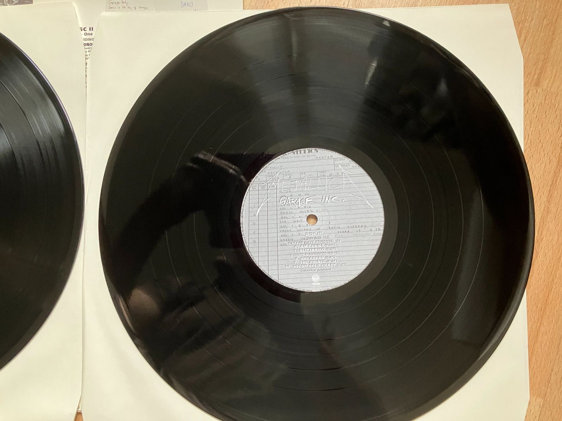 Vinyles: Metallica – D'occasion à Aarwangen par Jukebox3 8