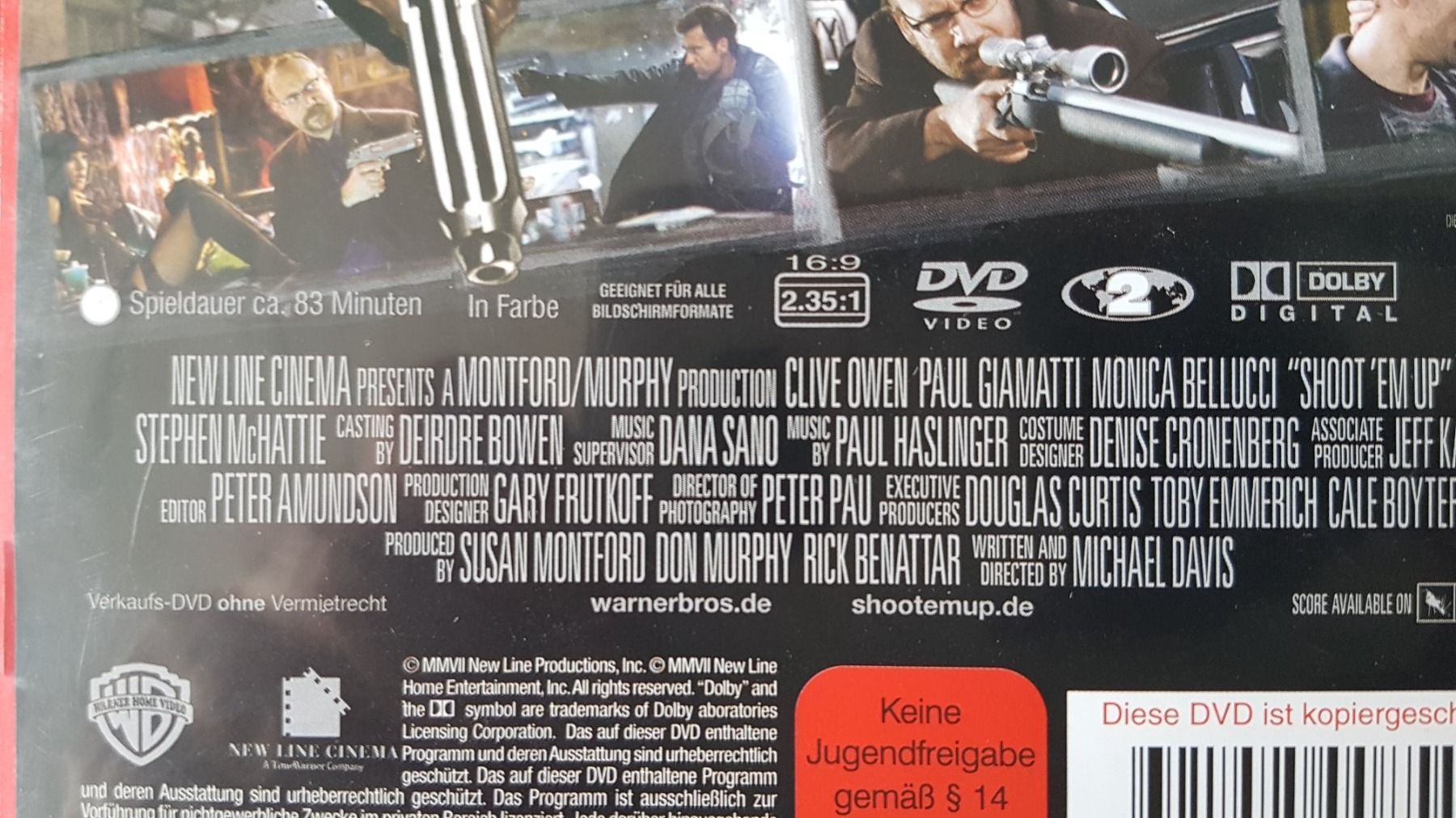 Alle DVDs: DVD Shoot em up / Clive Owen – Gebraucht aus Oetwil am See von fineli2 1