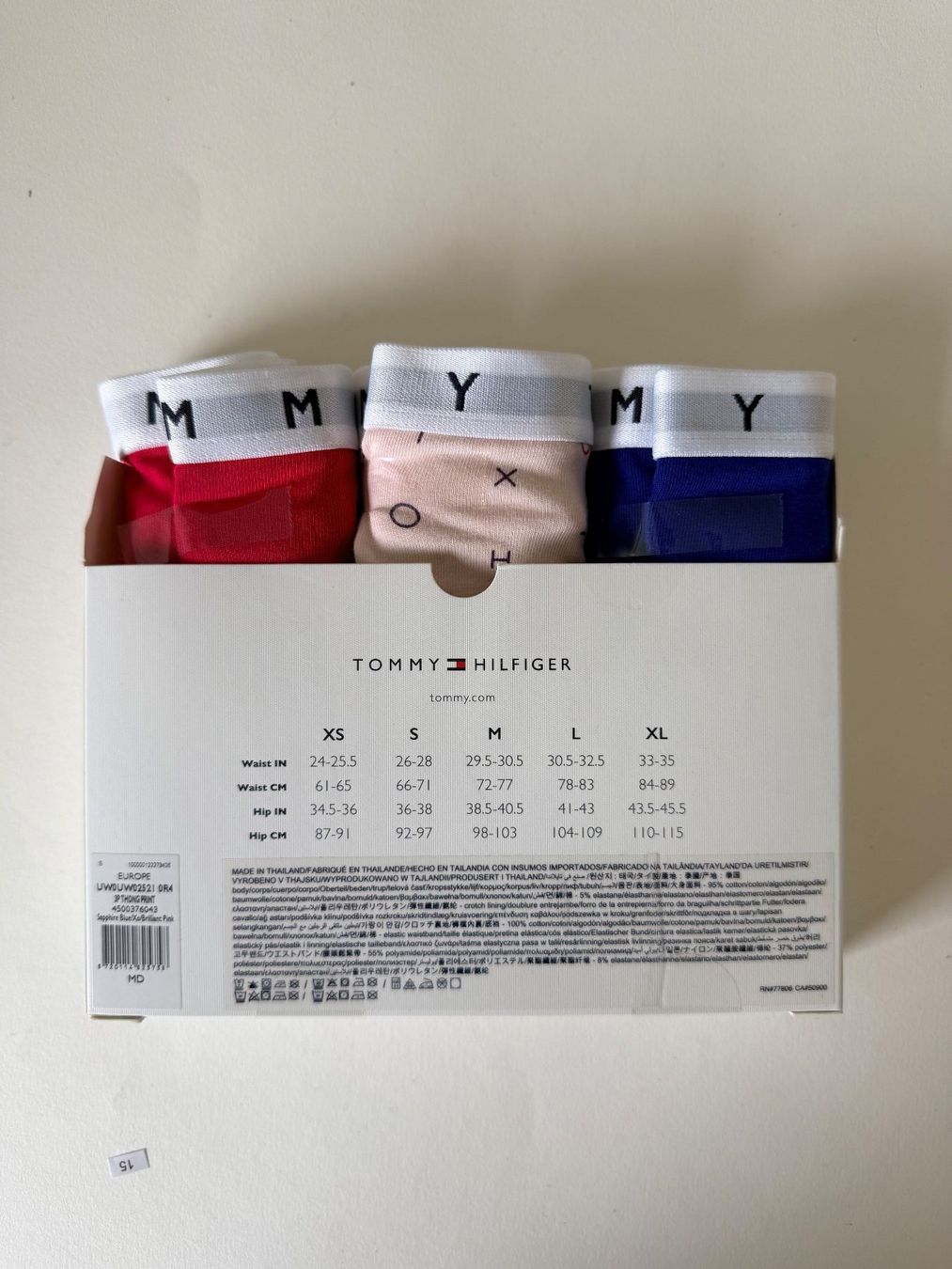 Tommy Hilfiger Sonstige Unterwäsche: TOMMY HILFIGER, String, Grösse M, 3 Stück – Neu und originalverpackt aus Rudolfstetten von gst_g7xl 4