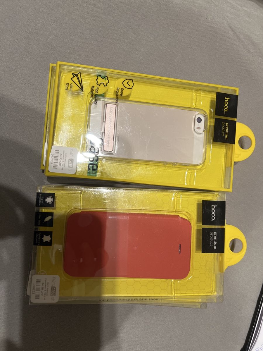 Cover & Protezioni schermo: iPhone 5 5s hülle – Nuovo e nell'imballaggio originale da Muri AG venduto da Norci1 2