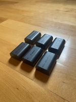 10 LP-E6 battery pack + chargers