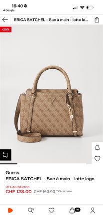 Sac à main guess neuf jamais porté✨...