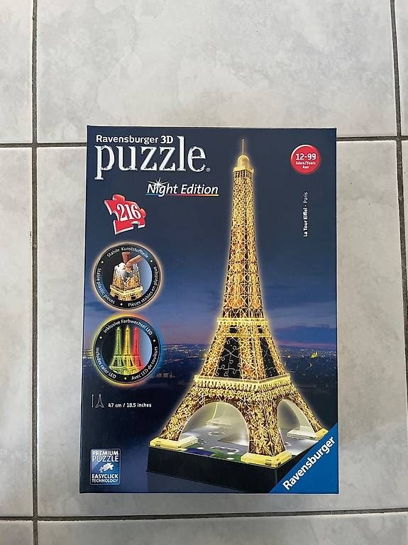Puzzle: 3d Puzzle Night Edition – Usato da Grossaffoltern venduto da Fribi05