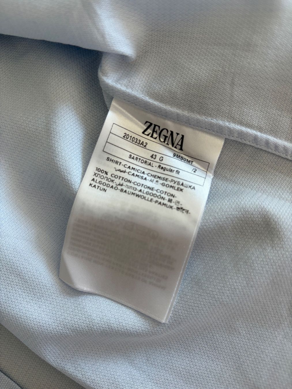 Zegna Camicie: Hemd von ZEGNA – Nuovo (secondo la descrizione) da Nürensdorf venduto da metropolitans 4