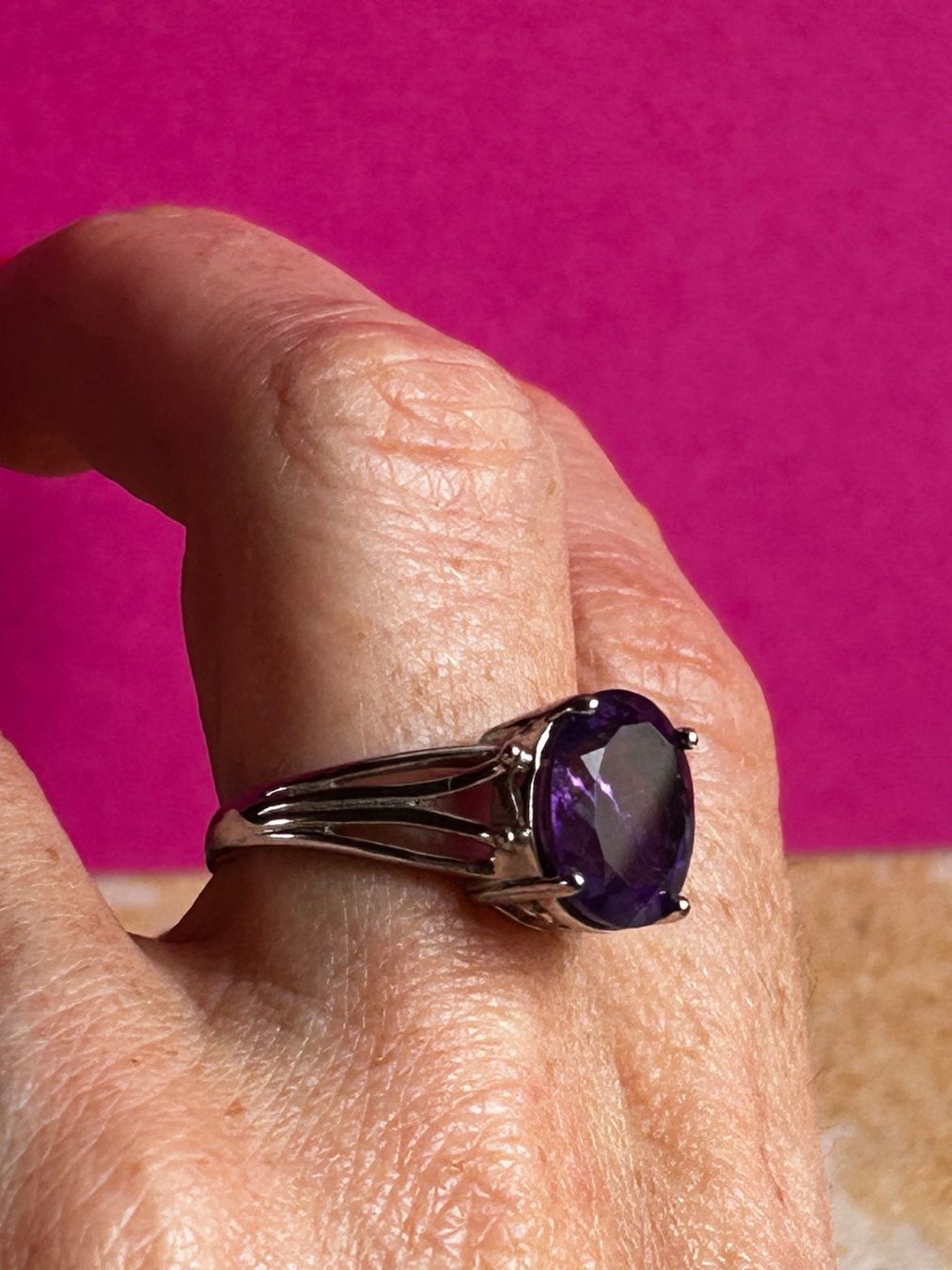 Altri gioielli: Schmuckset Amethyst Ring Ohrringe 925 Silber Gr. 56 – Usato da Dittingen venduto da Bijoubelle 4