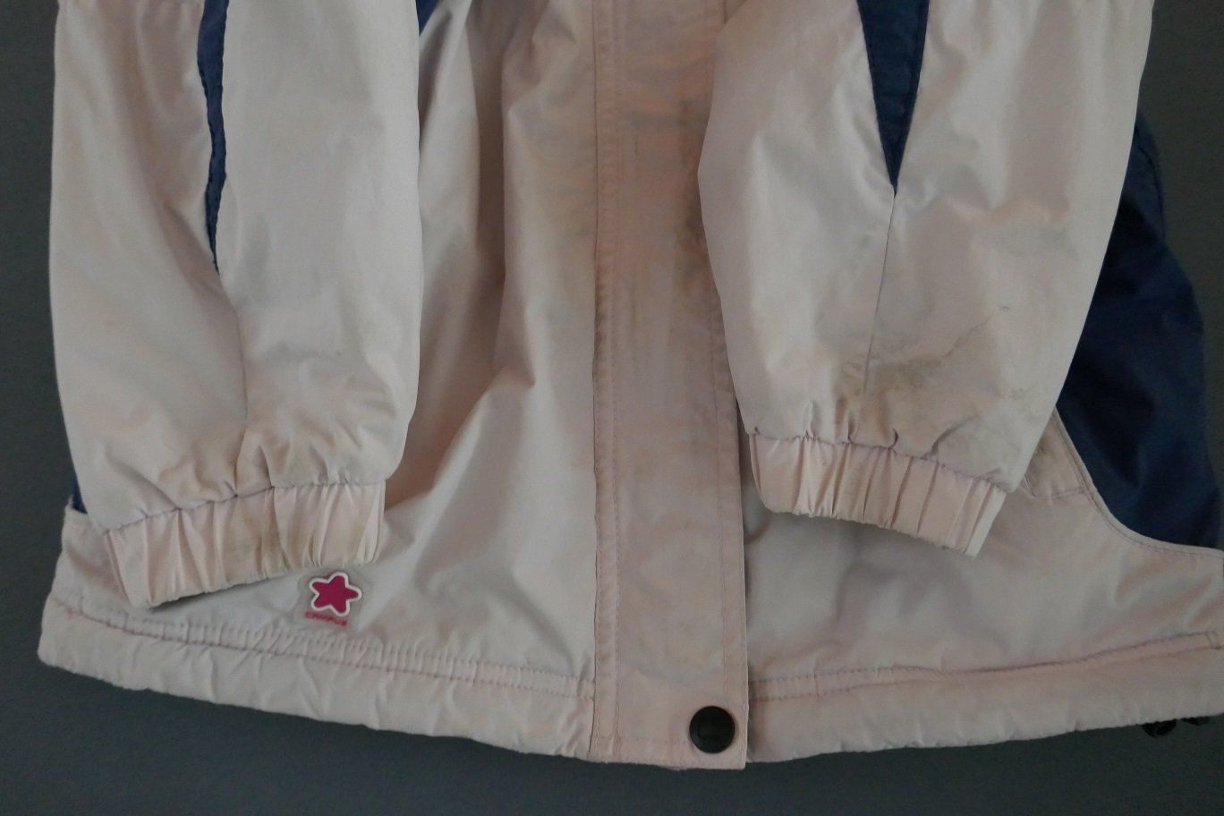 Giacche & Cappotti: Schmucke hellrosa-blaue Winterjacke, Gr. 104 – Usato da Horgen venduto da Feli39 1