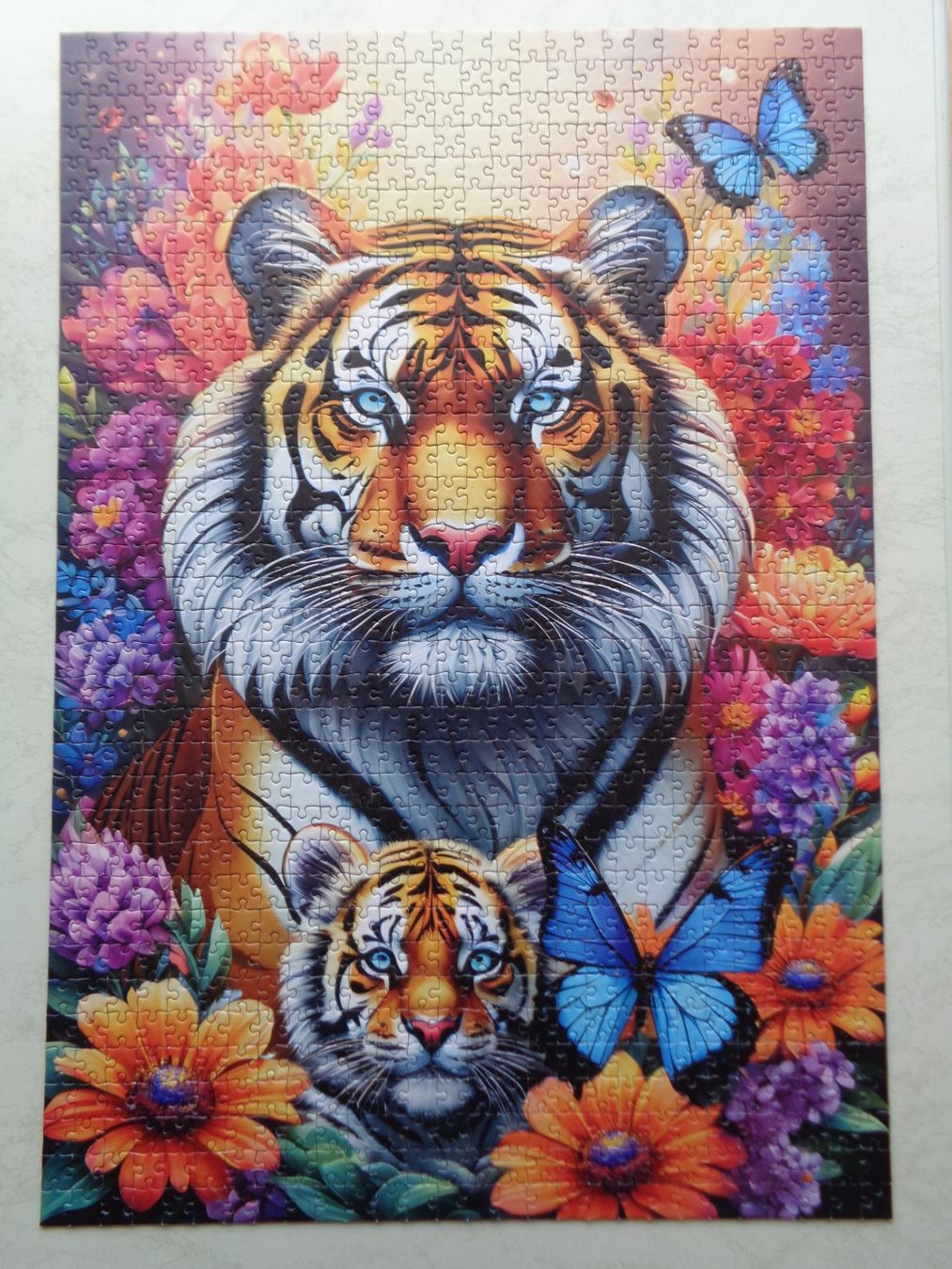 Puzzle: Puzzle 1000 Teile Tiger – Usato da Dietikon venduto da chroetli77 1