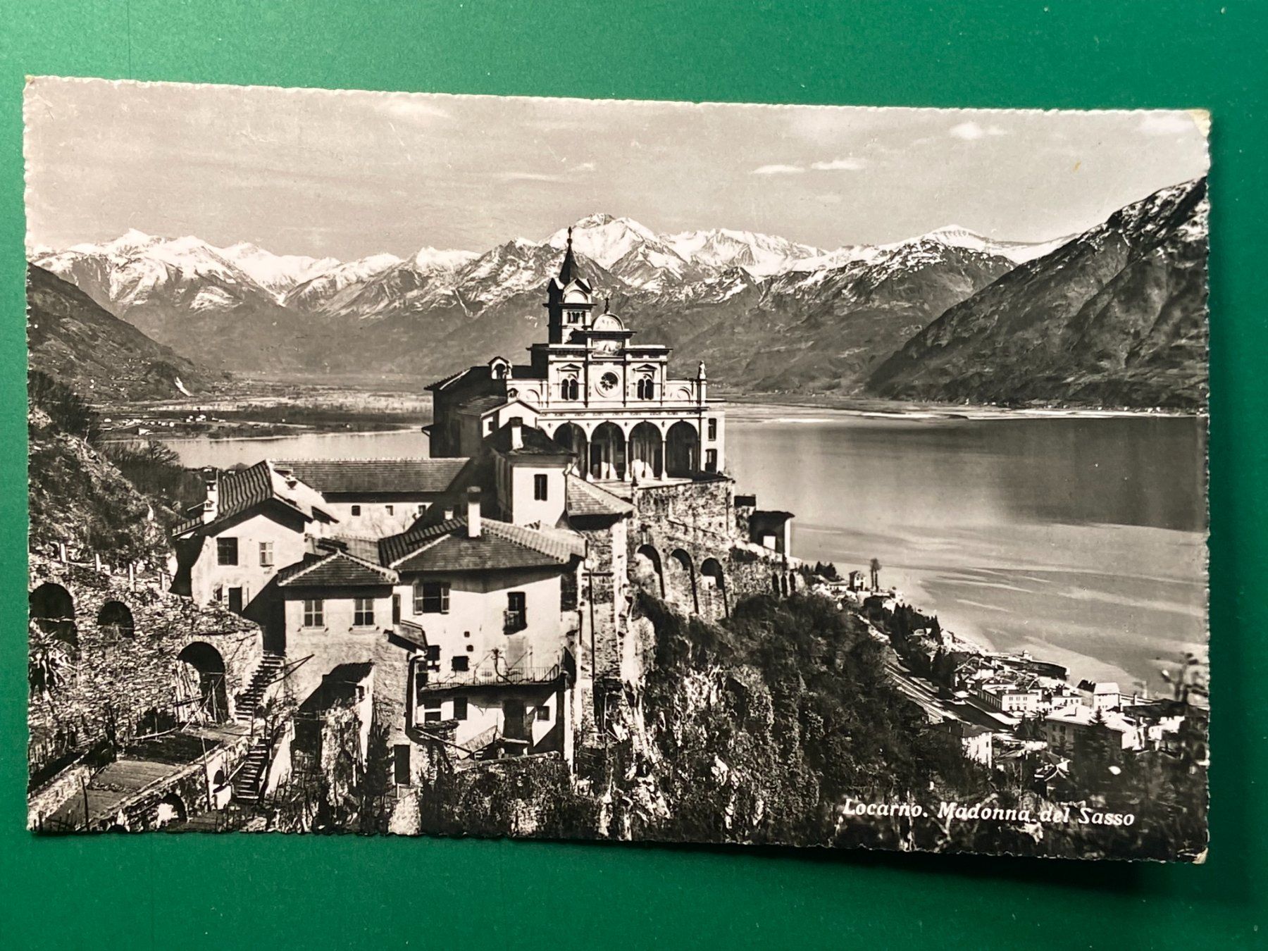 Ansichtskarten: Locarno - Madonna del Sasso – Gebraucht aus Steg VS von danwer74