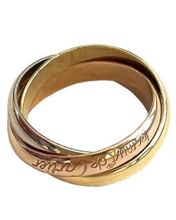Cartier Ringe: Cartier Trinity Ring klassisches Modell, heute 2.050 CHF – Gebraucht aus Zürich von juwelier-damken