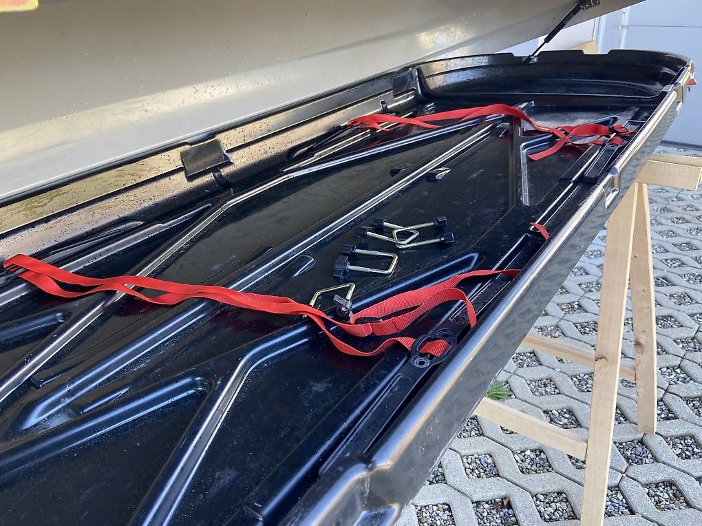 Box da tetto: XXL Dachbox GP 450 Liter Volumen mit oder ohne Dachträger – Usato da Leuzigen venduto da Doppelrad 3