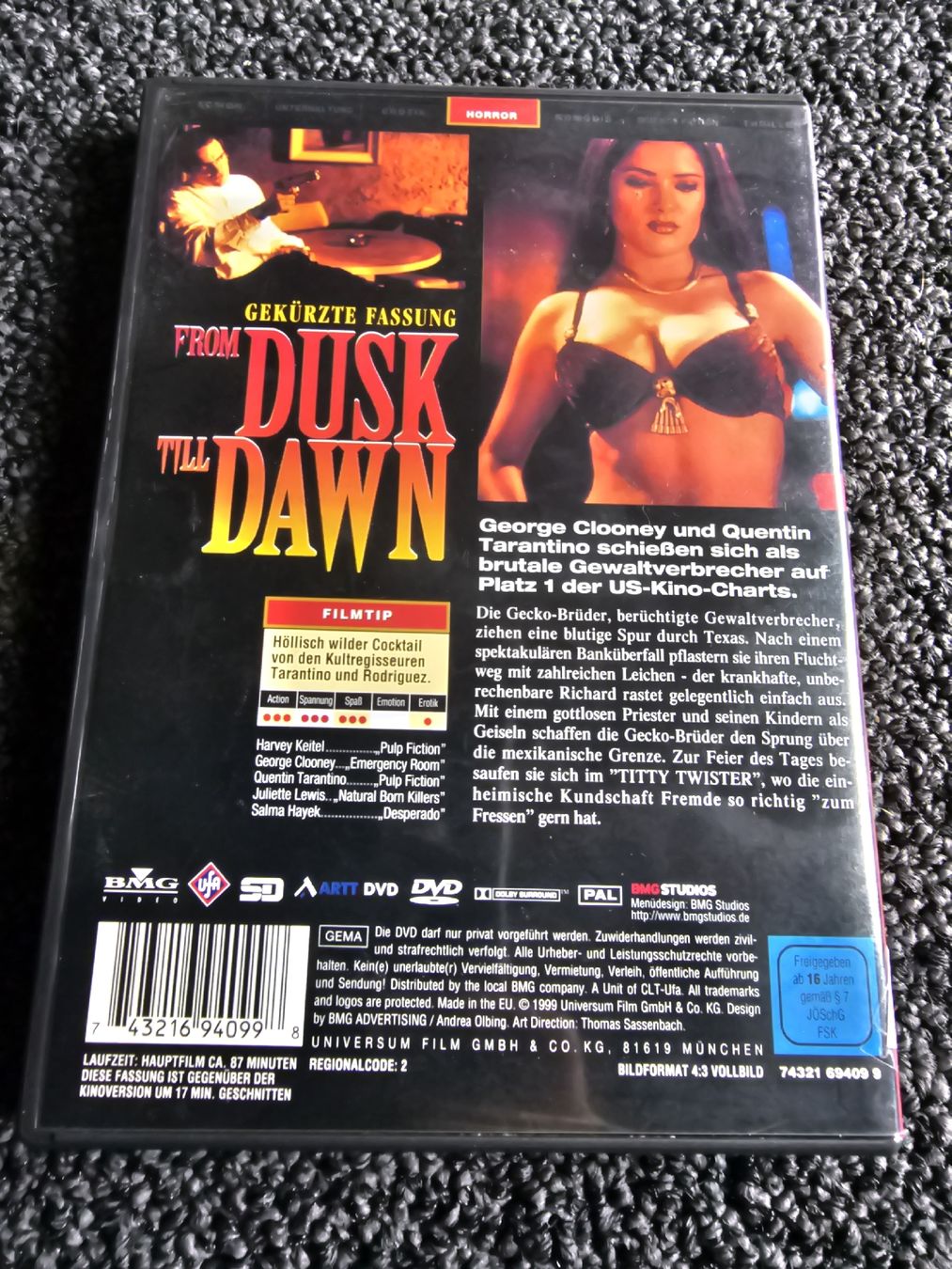 Tutti i DVDs: From Dusk Till Dawn (20187) – Usato da Ruswil venduto da jan_bxl5 1