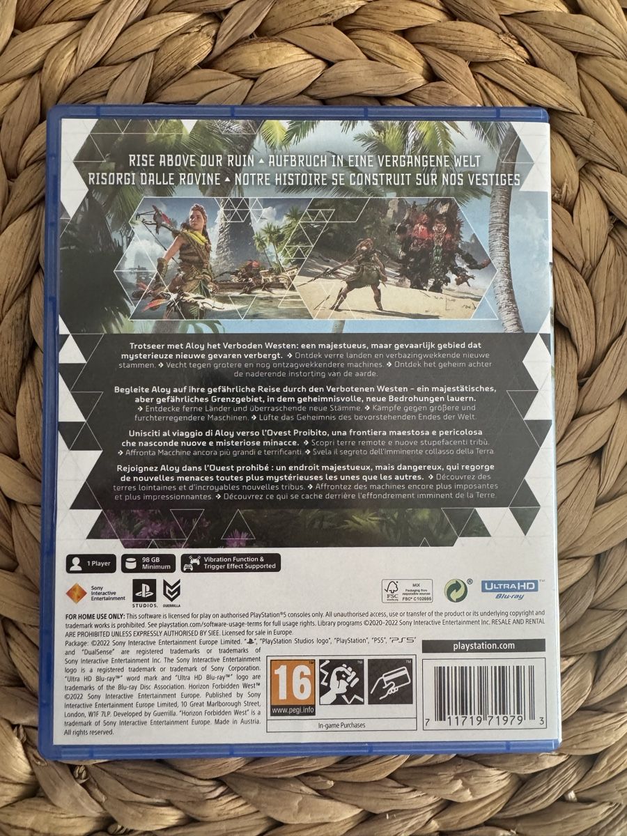 Giochi: Horizon Forbidden West PS5 – Nuovo (secondo la descrizione) da Genève venduto da ben_9hcj 1