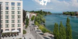 Hotel 47 Grad in Konstanz - Zimmer/Frühstück/Panoramablick