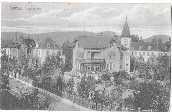 Cartoline postali: Aarau Jurastrasse – Usato da Olten venduto da clotaldi