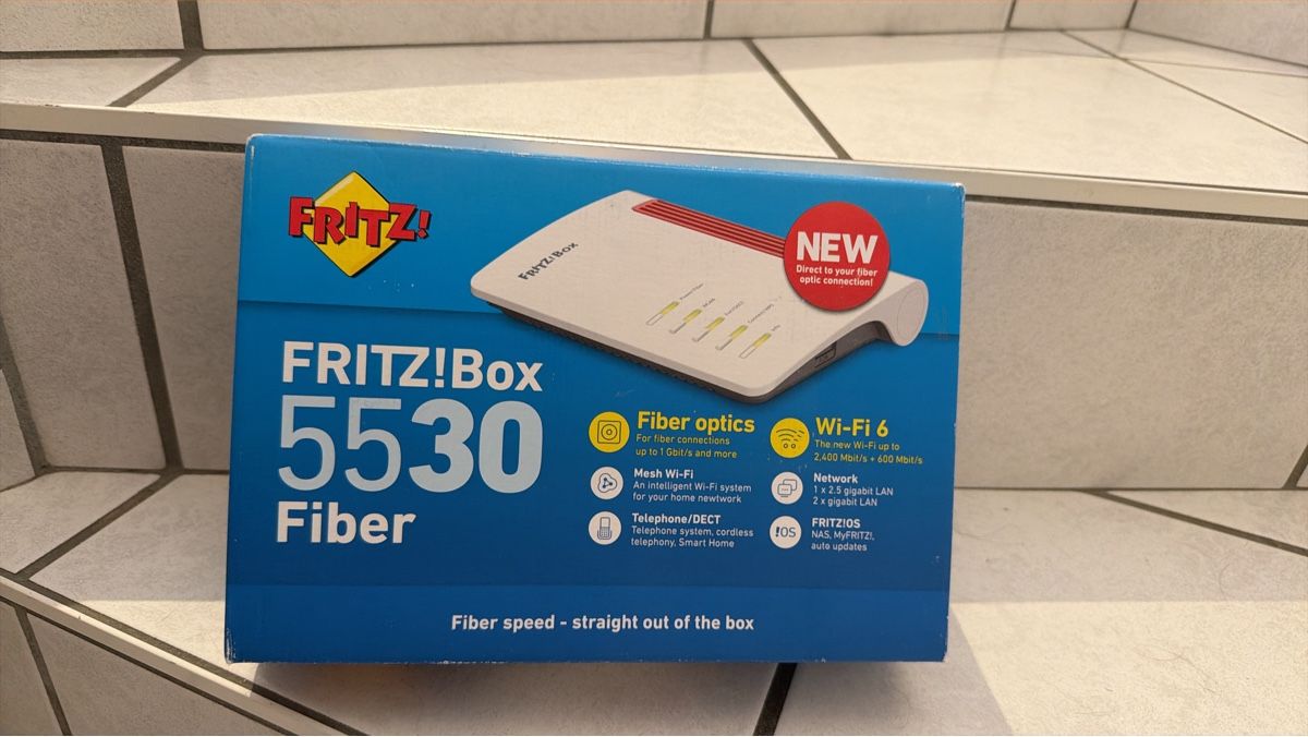 Fritz Modem & Router: FRITZ!Box 5530 Fiber OVP mit WLAN 6 – Nuovo e nell'imballaggio originale da Biberist venduto da Moma7