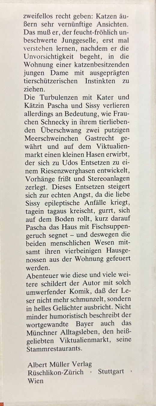 Libri: Best Udo, Stubentiger – Usato da Sarnen venduto da Livres 3