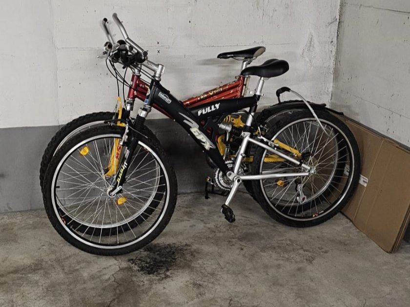 Vélos: Bicicletta FULLY GPX nera con ammortizzatori usata – D'occasion à Zürich par ric_dgd7 1
