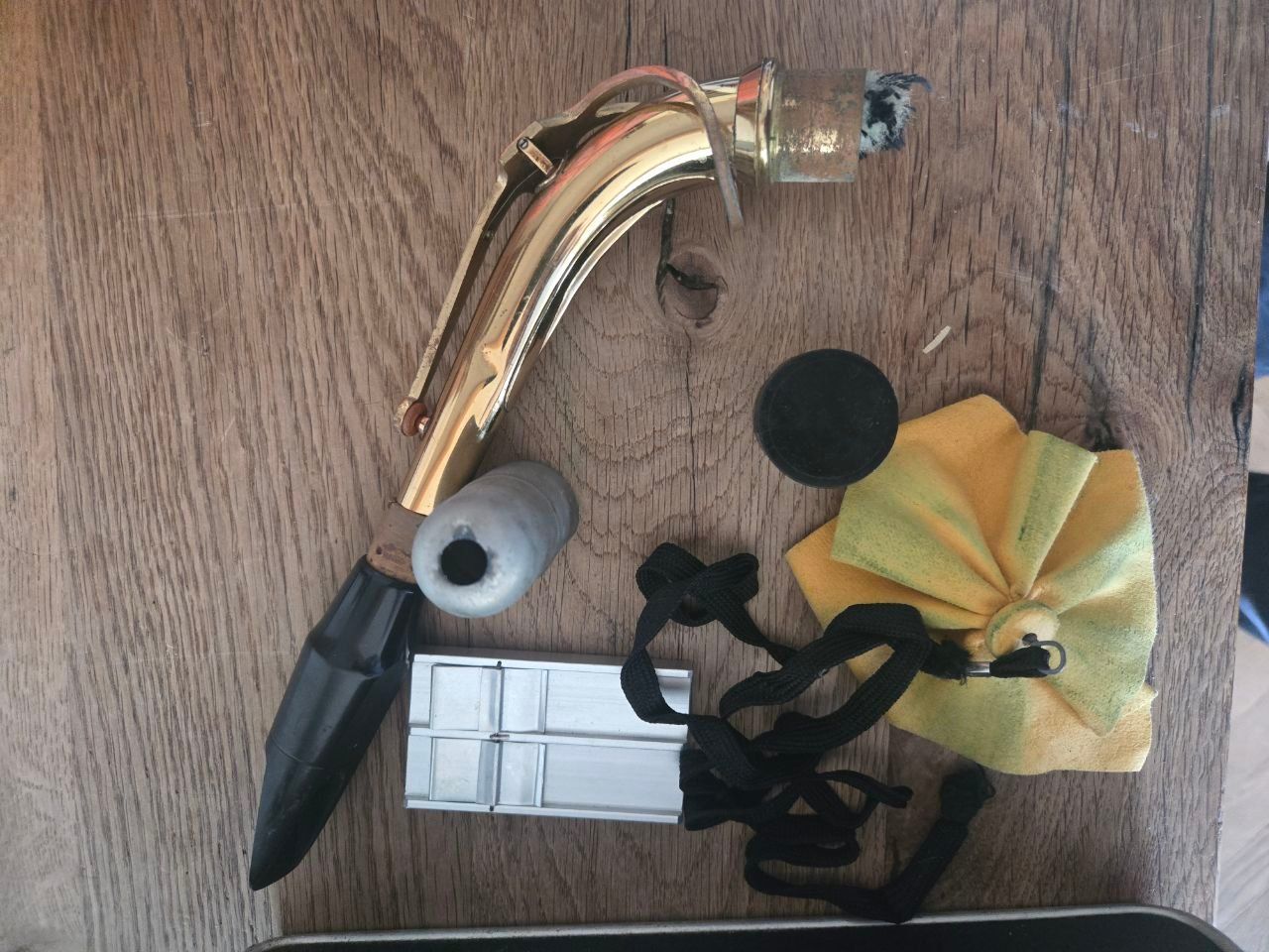 Jupiter Musikinstrumente: Altsaxophon Messing mit Koffer gebraucht, Kellerfund – Gebraucht aus Ottenbach von Derwisch1 6
