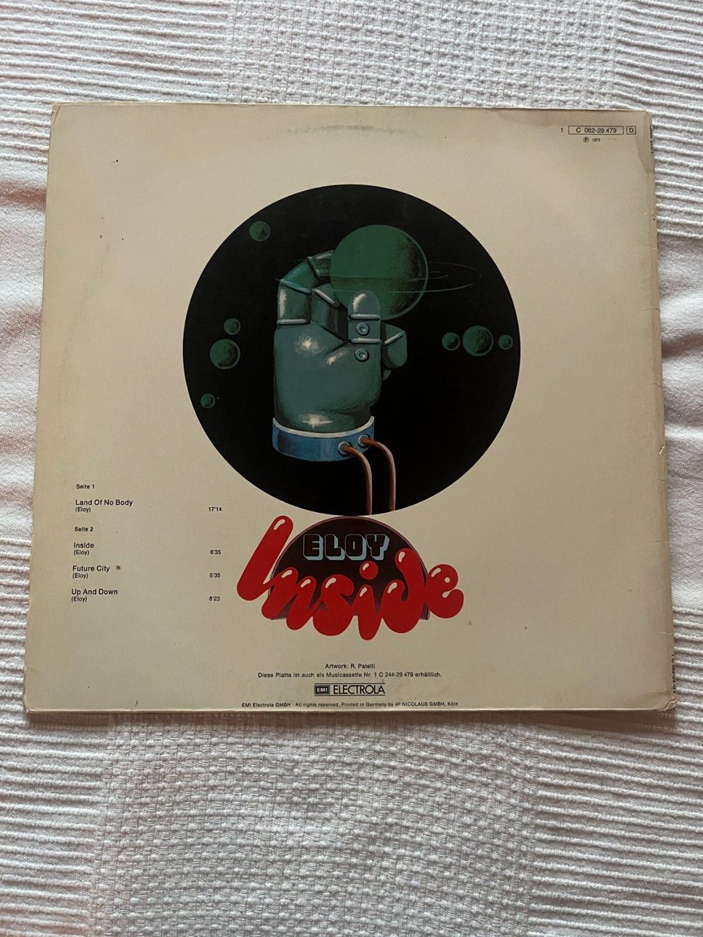 Dischi in vinile: Eloy – Inside Vinyl LP – Usato da Effretikon venduto da ChrisLamberger 2