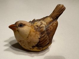 Handbemalter Vogel- Dekoration