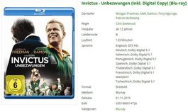 Invictus - Unbezwungen [Blu-ray]
