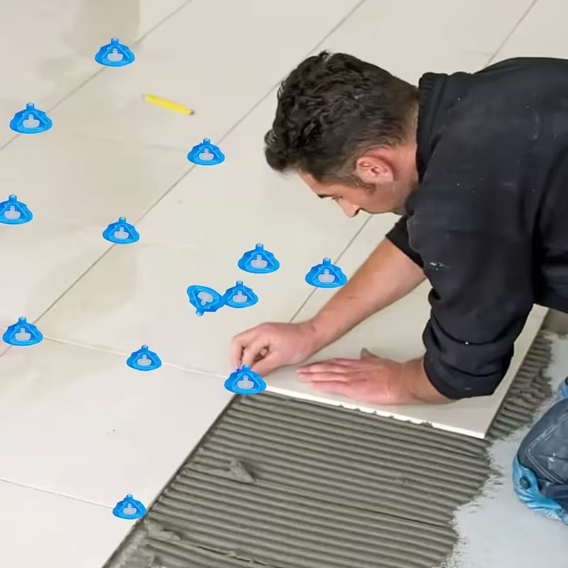 Tutti gli attrezzi: Fliesen Nivelliersystem, 200Kappen+600Clips 2mm – Nuovo e nell'imballaggio originale da Balsthal venduto da dob_k2y8 1