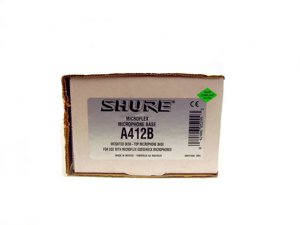 Microfoni: SHURE A412B [ID 2045] – Usato da St. Gallen venduto da RR_SonicDesign
