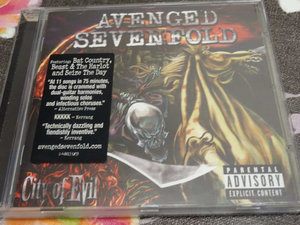 Avenged Sevenfold - City Of Evil Cd 