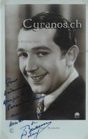 Robert Burnier (1897-1974) Schauspieler - Autogramm