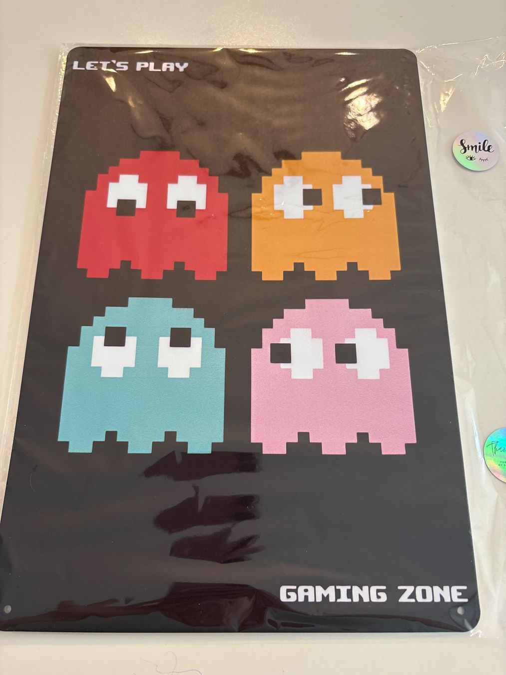Insegne: Metal Pac-Man sign – Nuovo e nell'imballaggio originale da Kerzers venduto da jas_c692