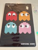 Metal Pac-Man sign