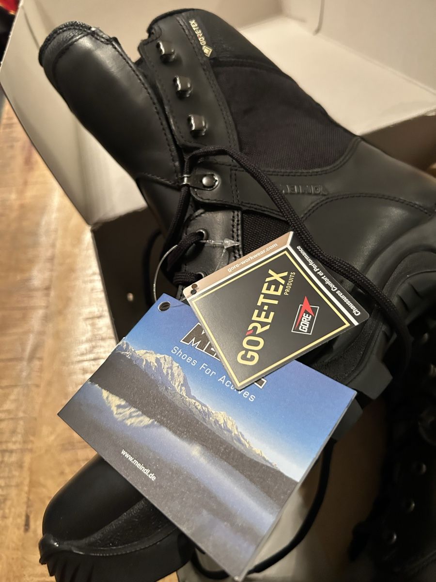 Meindl Herrenschuhe: Meindl Eagle Pro GTX, Neuf, Pointure 43, bottes idéales – Neu und originalverpackt aus Thierrens von Bigla 5