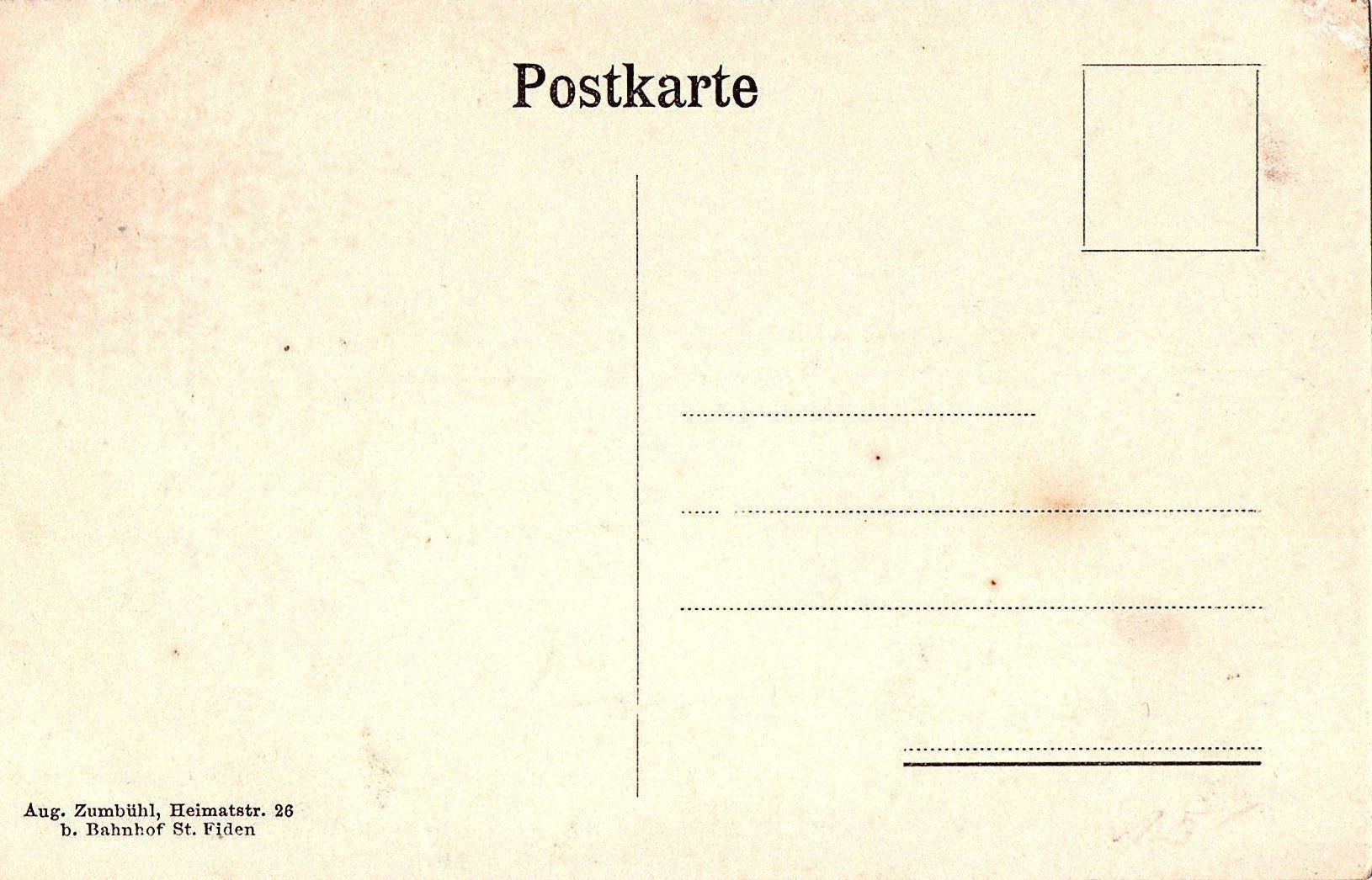 Cartoline postali: Ansichtskarte antik Berufe Blindenheim SG – Usato da Mörschwil venduto da antiksalon 1