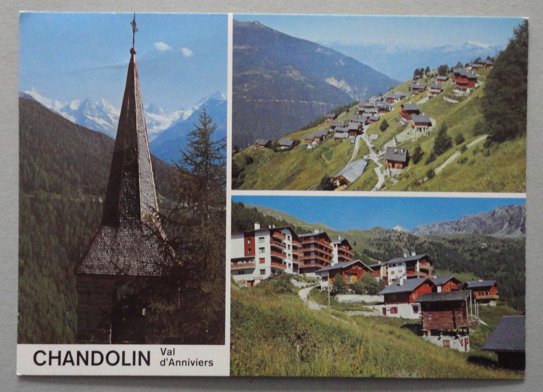 Cartoline postali: Chandolin - Val d'Anniviers – Usato da Fétigny venduto da Billy2miny