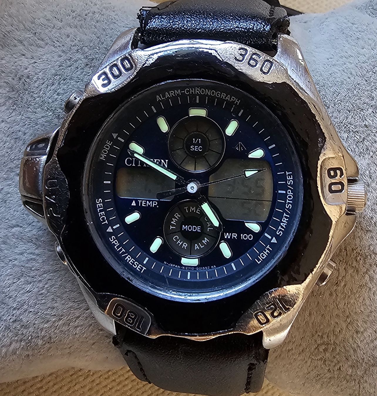 Citizen Orologi: CITIZEN Chronograph Herrenuhr 47.4mm – Usato da Speicher venduto da Lemore 1