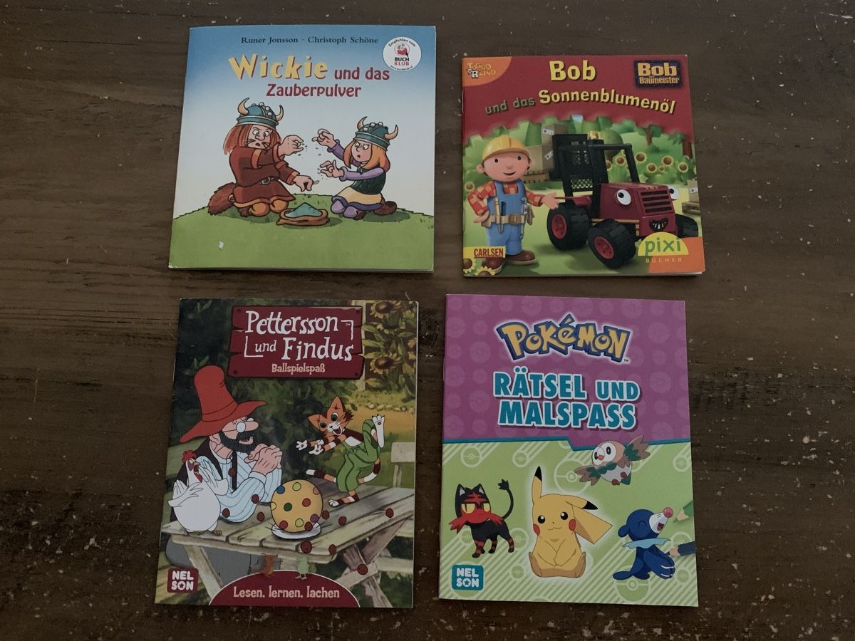 Libri: 4er Set Büchlein – Usato da Buus venduto da 2013dp