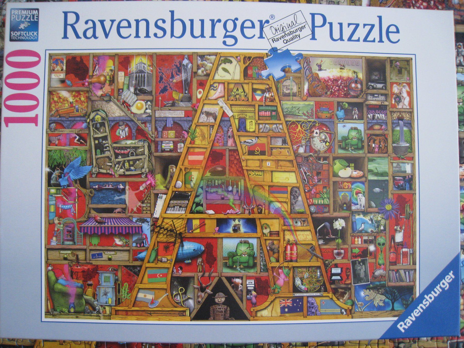 Ravensburger Puzzle: 4 Puzzle à1000 Teile – Usato da Sutz venduto da martinliliane 1