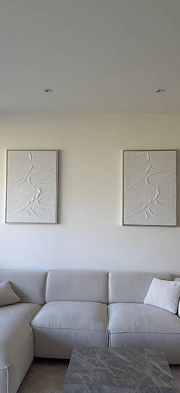 Dipinti: Tableau blanc en relief  – Usato da Collombey venduto da isa_bhf5