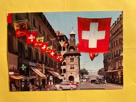 AK - Geneve, 414 . La place du Molard , 5. 8. 71