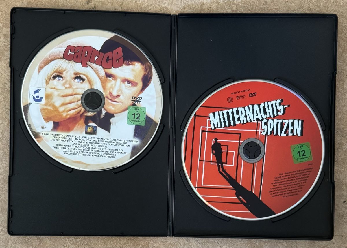 Tutti i DVDs: CAPRICE UND MITTERNACHTS - SPITZEN  – Nuovo (secondo la descrizione) da Dietikon venduto da AndreaSch01 2