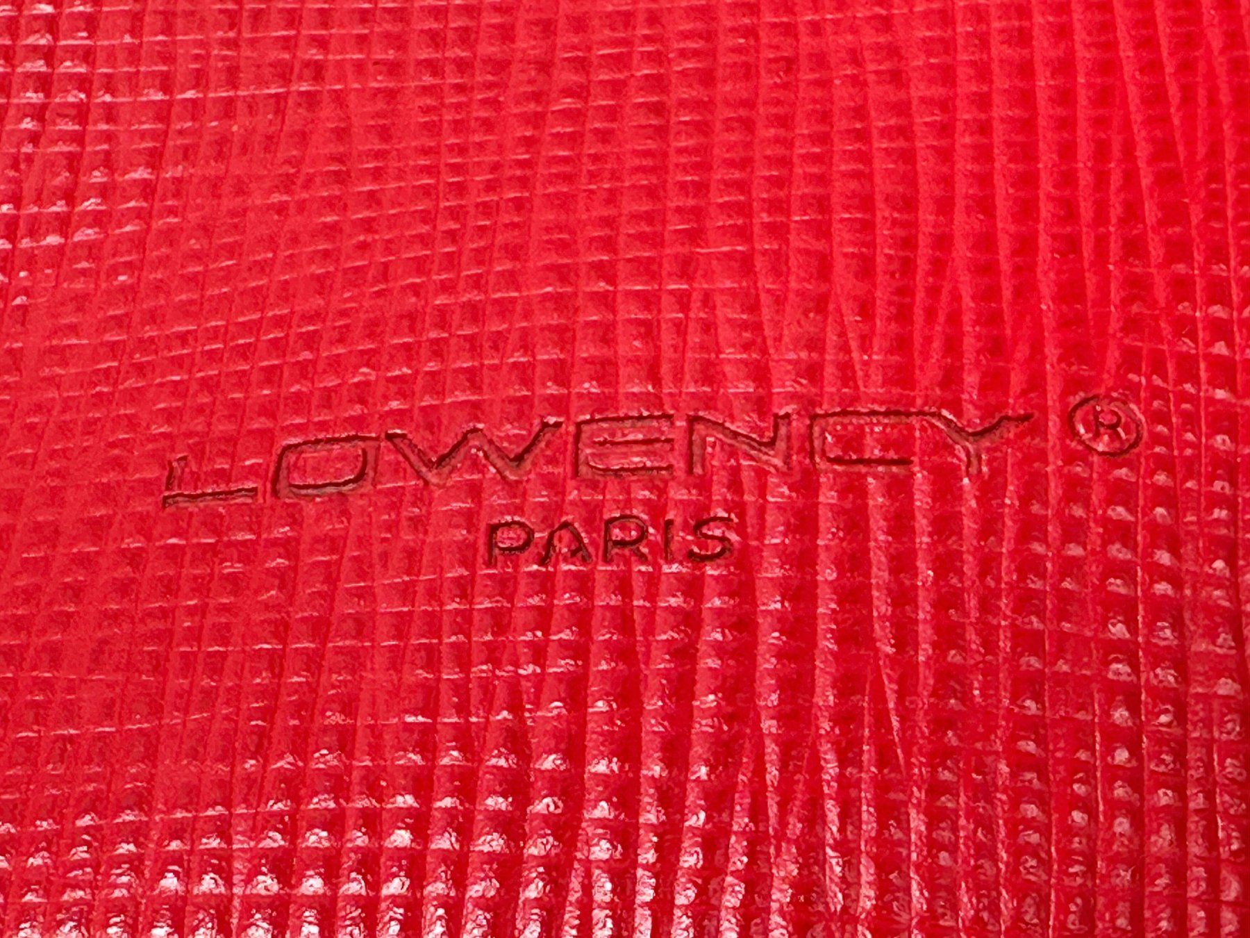 Taschen für Damen: Sac à main LOWENCY Paris en cuir rouge – Gebraucht aus Morges von vintix 7
