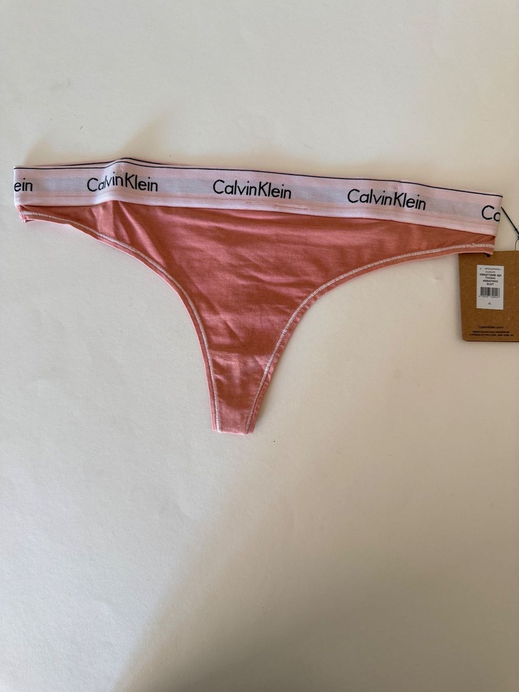 Calvin Klein Sonstige Unterwäsche: CALVIN KLEIN, String, Grösse XL, Farbe Rosa – Neu und originalverpackt aus Rudolfstetten von gst_g7xl