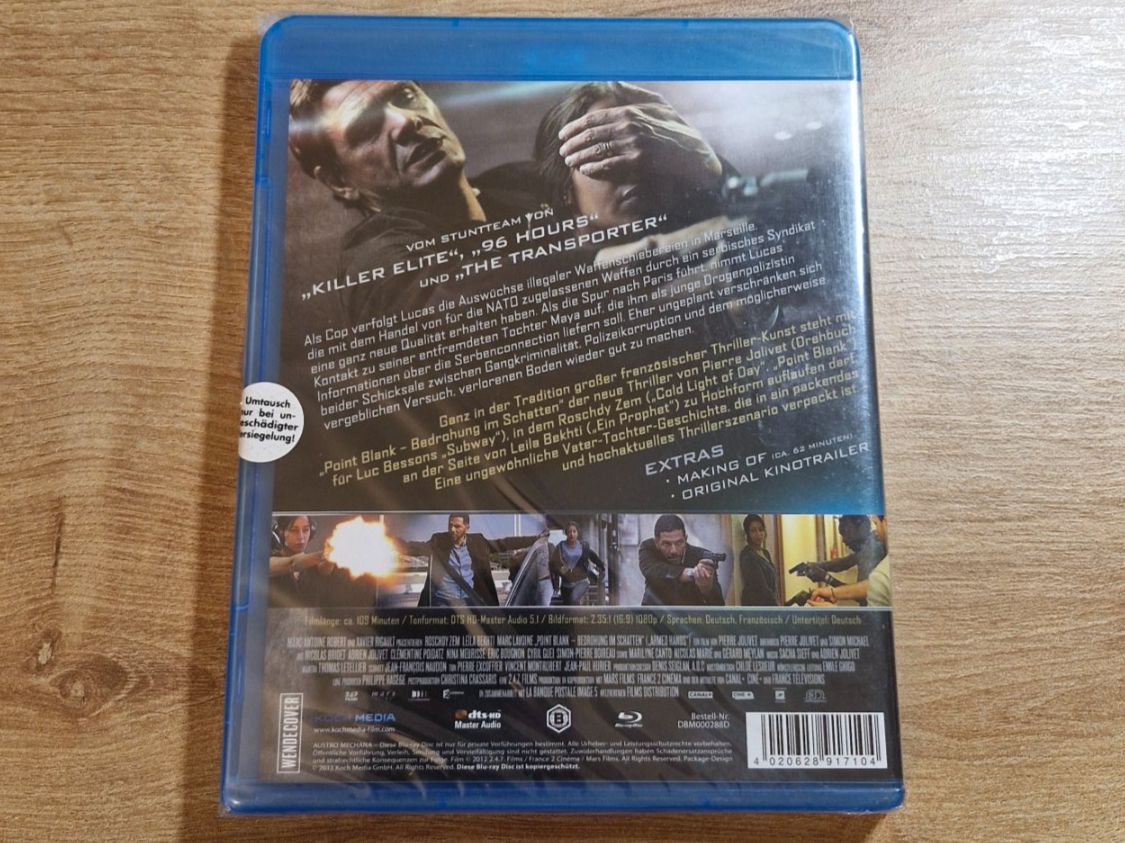 Tutti i DVDs: Point Blank (2012) NEU OVP Bluray – Nuovo e nell'imballaggio originale da Pfungen venduto da Whitie 1