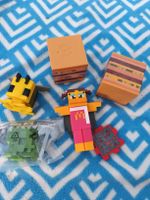 Lot de figurines Minecraft's , McDonald's 